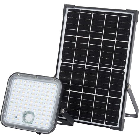 Projecteur solaire LED OSRAM, 30W, 4500lm, 4000K, noir (1/4)
