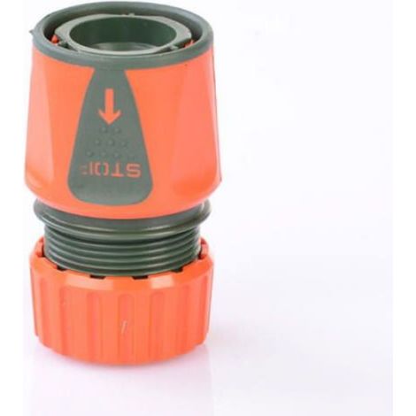 Raccord Rapide Tuyau - Caoutchouc - AQUA STOP - Antidérapant - 1/2" Et 5/8" (12-15 Mm) - 1 Pièce (1/2)