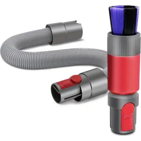 Verlängerungsschlauch passend für Dyson Akku Staubsauger V15, V11, V10, V8 & V7 Staubsaugerzubehör Kratzfreie Staubbürste und flexible Schlauchve (1/5)