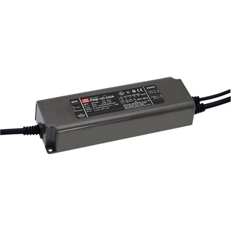 MEAN WELL PWM-120-24DA Driver de LED à tension constante 120 W 5 A 24 V/DC dimmable, Dali, montage sur des surfaces inf (1/2)
