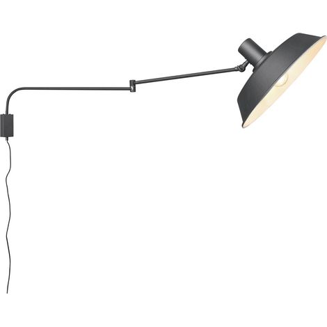 Applique da Interno a LED in Metallo Nero Opaco (1/5)