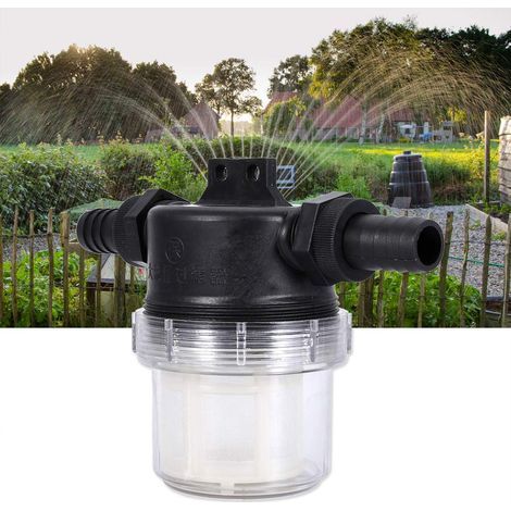 Wasserpumpenfilter – Sieb – integrierter, hochdurchflussfähiger, transparenter Filter – Bewässerung (1/5)