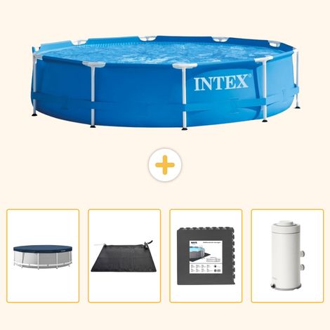 Intex Piscine Tubulaire Ronde - 366x76 cm - 5-pièces S53 (1/5)