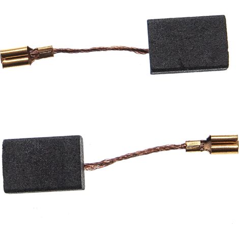vhbw 2x Kohlebürste Motorkohle Schleifkohle 17 x 10 x 5mm kompatibel mit Bosch GWS 6-115, GWS 7-115, GWS 7-125, GWS 8-115 Elektrowerkzeug