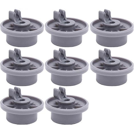 8 roulettes universelles pour panier inférieur de lave-vaisselle Siemens Bosch - Rouleaux de rechange (1/5)