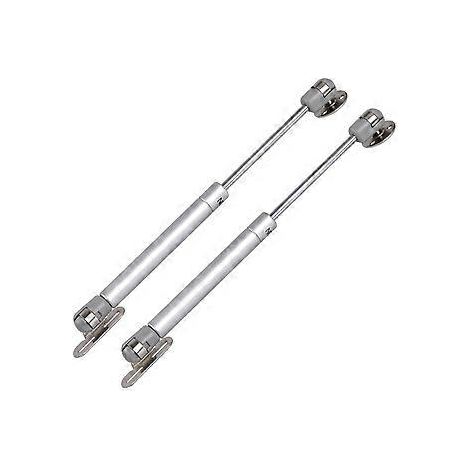 4 Stück 150 N (15 kg) Gasdruckfedern für Möbel, Küchenschränke, Schranktüren, Türstützen, Deckelhalterungen, Beschläge