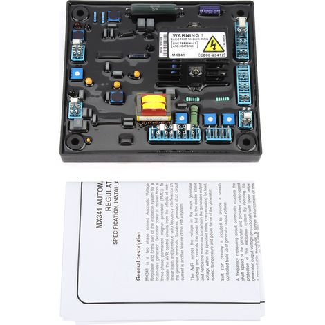 MX341 AVR Spannungsregler für Generatoren und Lichtmaschinen, automatischer Leistungsregler
