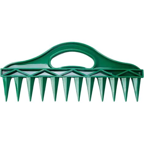 (1 pièce) Semoir manuel 26 cm à 12 trous avec gabarit de plantation et creuse-trou efficace pour le semis de légumes et de fleurs (1/4)