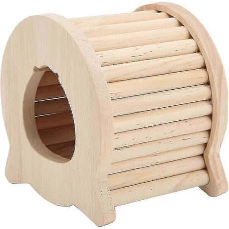 Maison en bois pour hamsters, gerbilles, souris, lemmings et rats (2024) (1/5)