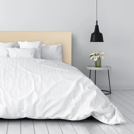 Cabecero de Cama Crudo Tapizado 144x49x7 (CAMA 135) Crudo (1/5)