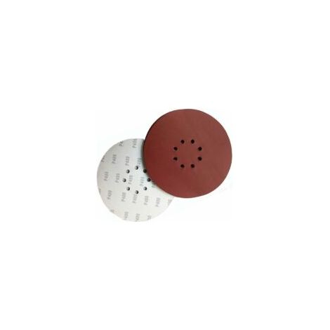 Schleifscheiben Ø 225 mm – 60er-Packung – Körnungen P40/60/100/120/180/240 – Zum Schleifen von Holz, Beton und Kunststoff – 60 Stück – Crezuo (1/4)