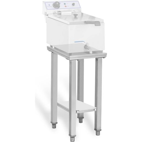 Universeller Grundständer für Fritteuse 41 x 29 cm bis 150 kg Royal Catering RCSF-15E (1/2)