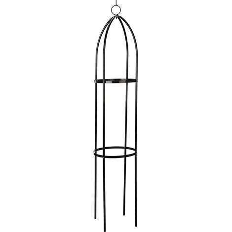 Porte-plantes Support fleurs robuste en fer peint Capacité portante élevée 1 unité (1/5)