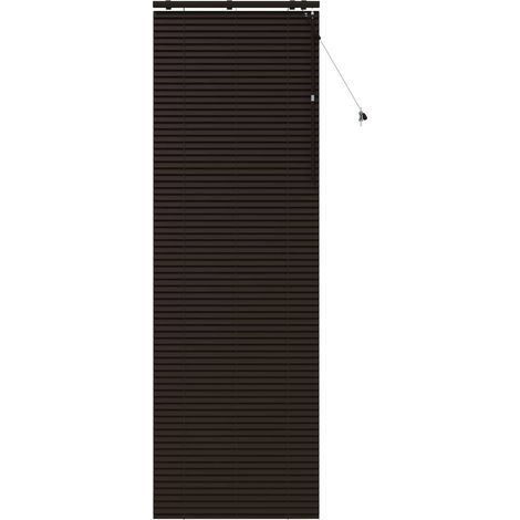 Maison Exclusive - Tenda Veneziana Marrone Scuro 75 x 250 cm 35 mm (1/5)