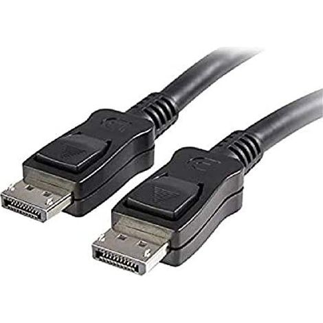 StarTech Startech Displayport 1.2 Kabel 3m DP zu DP St./St. mit Verriegelung 4K schwarz (DISPLPORT10L) (1/2)