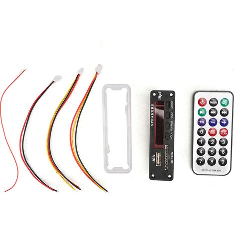 Module Bluetooth avec Télécommande Infrarouge pour Décodage Audio MP3 WMA WAV FLAC APE (1/2)
