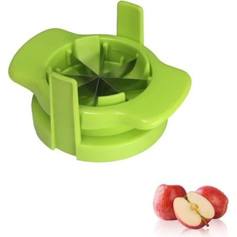 Cortadores de limón y lima para decoración culinaria, cortador de limón, cortador de lima, cortador de fruta, separador de fruta, cortador de naranja, cortador de lima - verde (1/4)