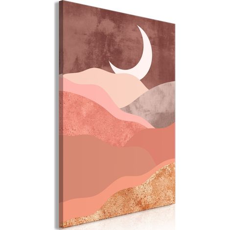Tableau Paysage Terre Cuite Vertical - 40 x 60 cm (1/4)