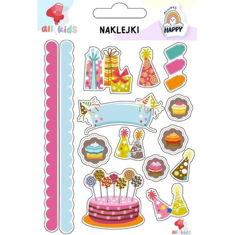 Autocollants pour anniversaire d'enfant
