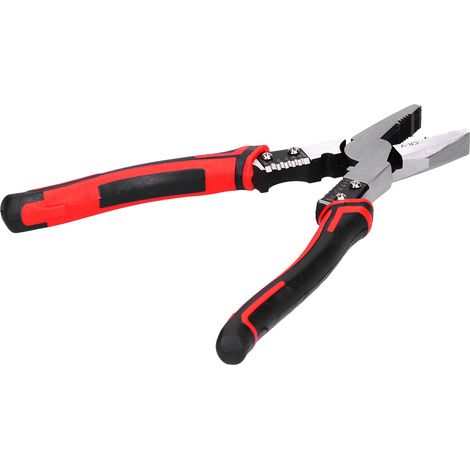 Industrielle Crimpzange, Aderendhülsenzange, Abisolierzange, Schneidzange für elektrische Drähte, 8 Zoll / 20,32 cm (1/5)