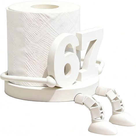 Toilettenpapierhalter Nr 67 drehbares Bein mit beweglichen