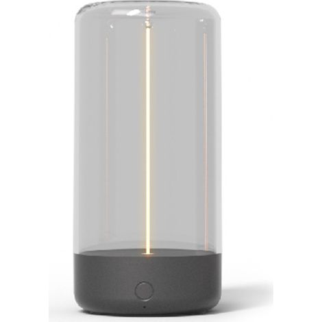 Lámpara de mesa LED magnética con filamento flexible, iluminación ambiental de 360°, puerto USB, 1500 mAh (blanco cálido). (1/5)
