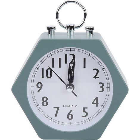 Réveil Lumineux pour Enfants avec Alarme Douce et Silencieuse - Horloge Numérique Verte (1/5)