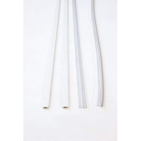 Groupe de joint inférieur RIC1088 – Accessoire de porte coulissante – Pour portes CEE – Joint d'étanchéité pour bois dur – Samo