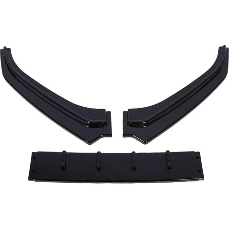 Frontstoßstangenspoiler kompatibel mit MK5 6R (Schwarz) (1/5)