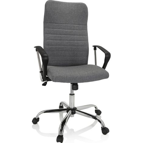 Bürostuhl / Chefsessel ARTON 40 Stoff grau hjh OFFICE (1/5)
