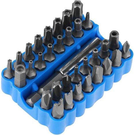 Set di 33 punte per cacciavite. Strumento di precisione multifunzionale per riparazioni. (1/5)