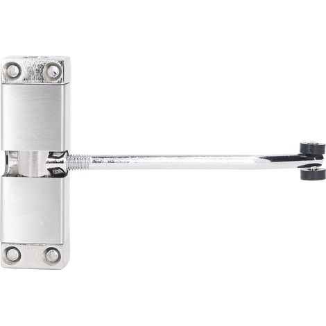 Fermeture de Porte Automatique en Aluminium Moulé et Acier Laminé à Froid pour Porte d'Hôtel en Bois