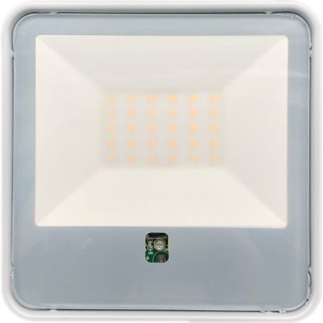 Kai 56008 Slim LED-Flutlicht 18 W Grau mit PIR-Sensor und Fernbedienung 4000K Natural