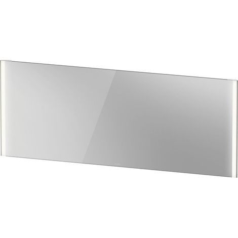 Miroir Xviu 800x2020x40mm champagne mat capteur version DURAVIT