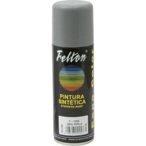 imprimación en spray. gris. brillante. interior y exterior. 200 ml - felton