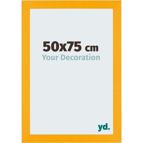 Cadre Puzzle 50x75 cm - Jaune - MDF - Mura. (1/5)