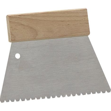 Solido Zahnspachtel zum Auftragen von Parkettklebstoff (elastisch) Breite 200mm