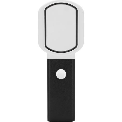 Loupe de poche TH-7018FX avec éclairage LED, pliable, grossissement 10x/25x (1/5)