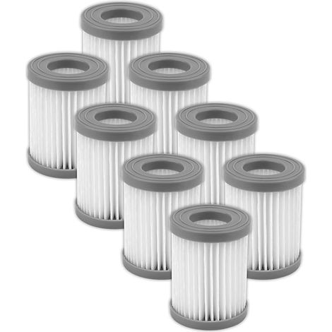 Lot de 8 filtres HEPA de rechange M320 compatibles avec aspirateur robot Lefant M320/M320G, kit de filtres, kit d'accessoires de filtres, filtre vertical, filtres à cartouche, filtre d'aspirateur (1/5)