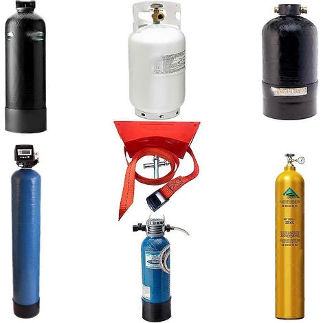 supports pour réservoirs de propane, supports pour bouteilles de gaz, supports muraux pour bouteilles de gaz, supports pour adoucisseurs d'eau de camping-car, A (1/5)