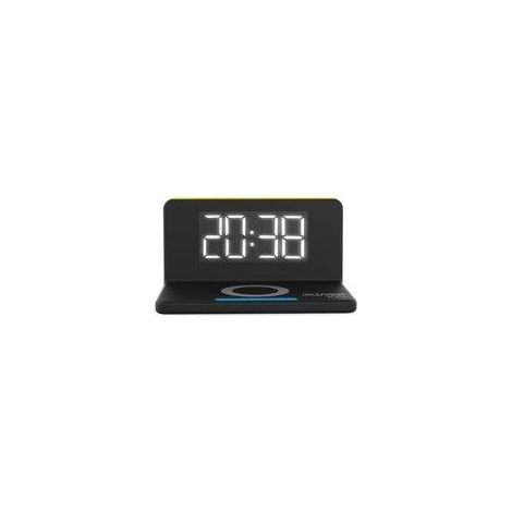 Réveil multifonction realpower ChargeAIR charge sans fil 10 W