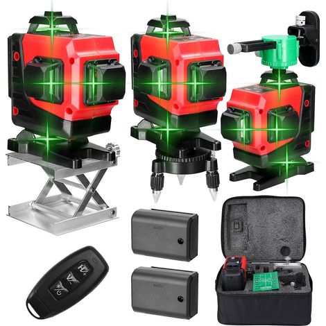 Multifunktionaler 16-Linien-Laser mit 3°-Selbstnivellierungsfunktion und omnidirektionaler Bodennivellierung