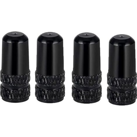 Set of 4 Presta valve caps, aluminum alloy bicycle valve caps, dustproof. - AquaForge (1/3)