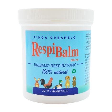 Bálsamo Natural para Animales 500 ml - Despeja Las Vías Respiratorias de Perros, Gallinas, Conejos, Rumiantes - Descongestionante Natural