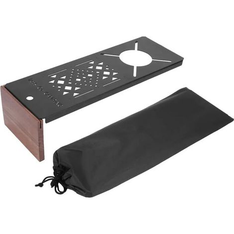 Accessoires compatibles avec les tables SOTO IGT, équipement de camping compatible avec les cuisines mobiles IGT, plateau en acier inoxydable, table de camping extérieure, réchauds portables (1/5)
