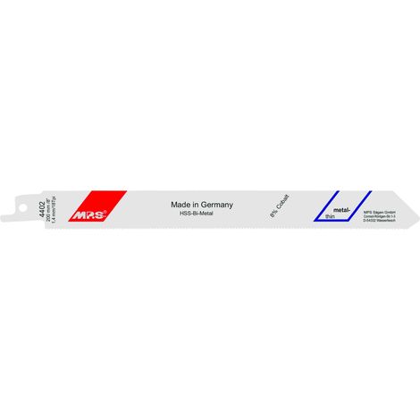 Lame de scie alternative de marque MPS, lot de 5 unités, compatible avec les outils standard.