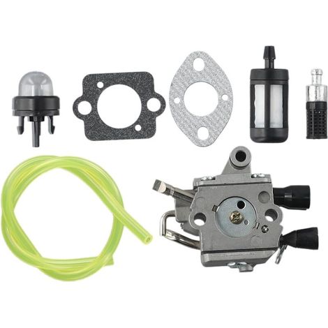Kit de carburador MS 194T con elemento de filtro de aire y adaptador de encendido compatible con motores Sfor MS194 MS194T MS194TC MS194TCE 1137-120-0621 - (1/4)