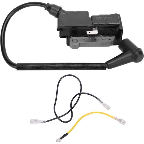 Ensemble de Module de Bobine D'allumage de Tronçonneuse Pratique à Haute Résistance. Facile à Installer. pour 340 345 346 350 351 353 357 359 362 365 371 372. (1/5)
