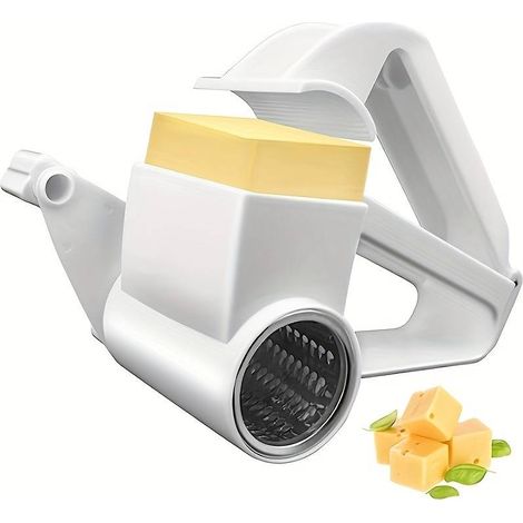 Râpe à fromage avec poignée, râpe à fromage domestique, râpe à fromage manuelle rotative, ustensiles de cuisine, accessoire de cuisine