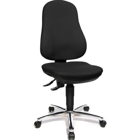 Siège de bureau en tissu Pauly